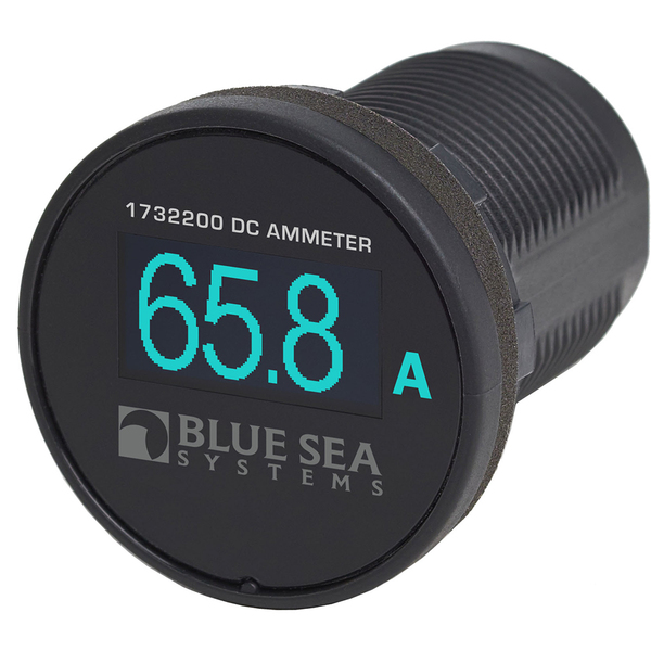 Blue Sea Systems 1732200 Mini OLED Ammeter - Blue 1732200